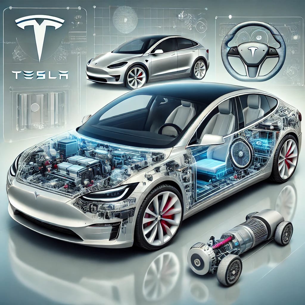 قائمة بمحلات بيع قطع  TESLA